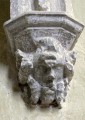 Biserica luterana fortificata - Richis Figura misterioasa Richis